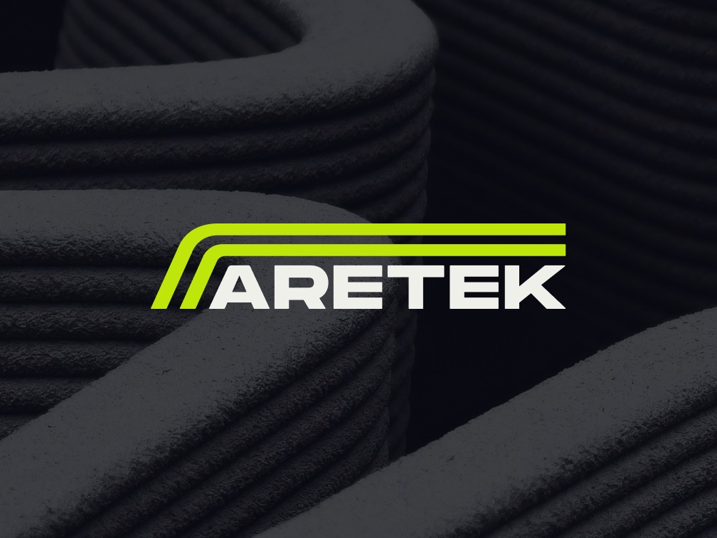 Aretek — A new identity for 3D-printed construction
