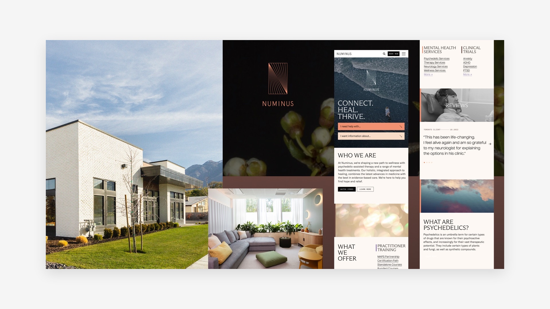 Numinus Wellness — Clearer care for a mental health network