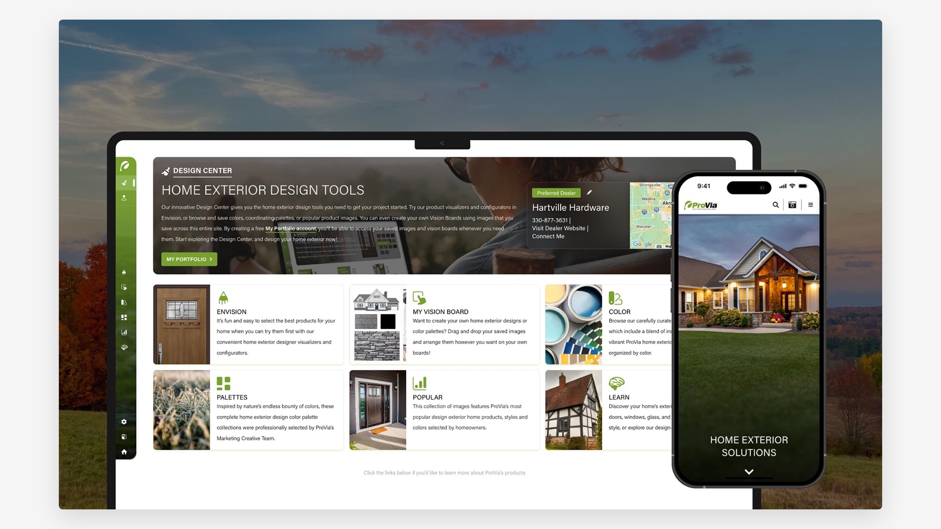 ProVia — Opening a B2B manufacturer to homeowners